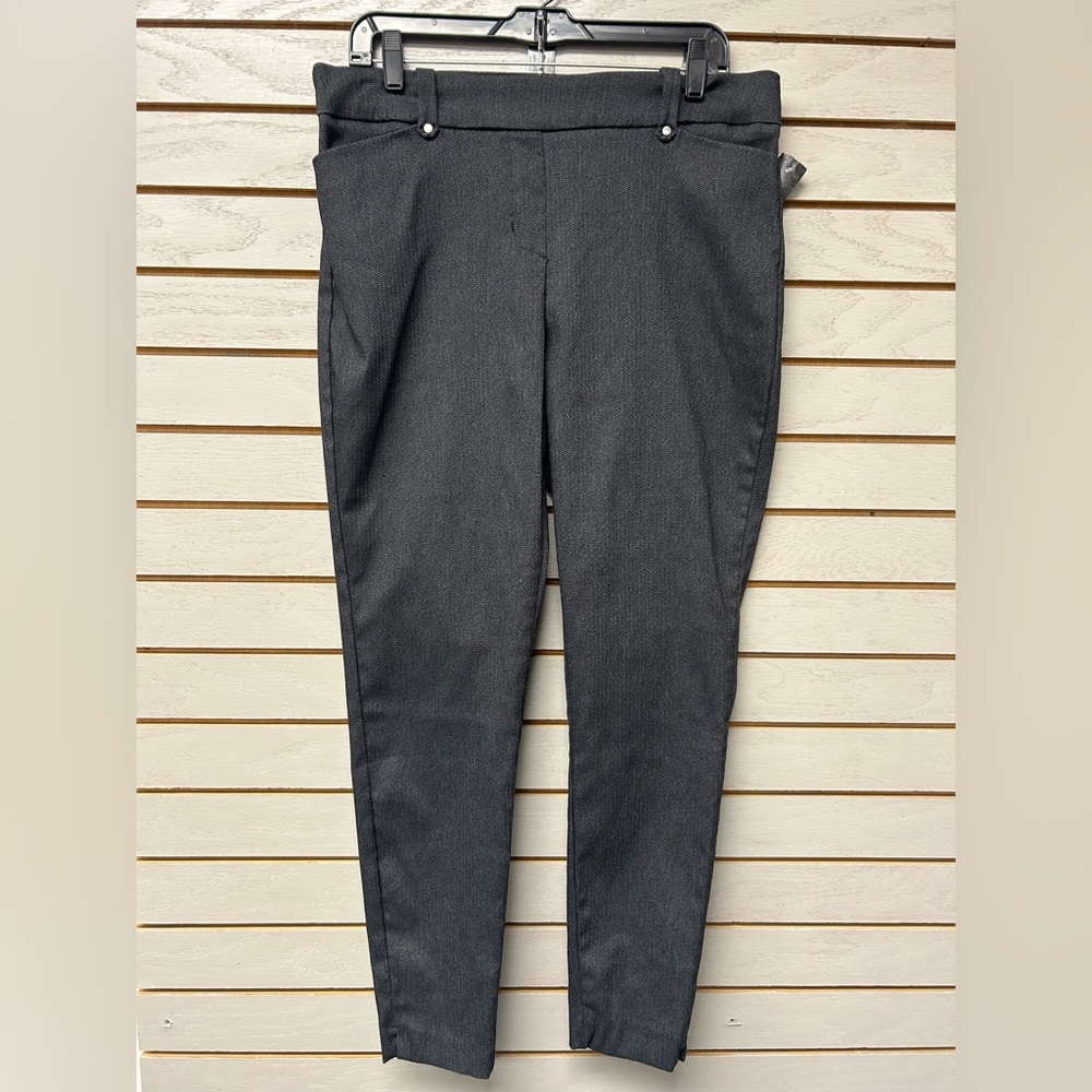 Maurices Charcoal Textured Pants